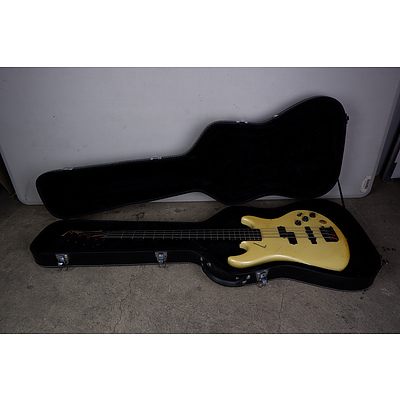Vantage Bass Guitar with Hard Case