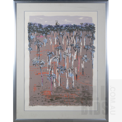 Gail English (born 1939), Receding Gums 1989, Lithograph, 95 x 70 cm (image size)