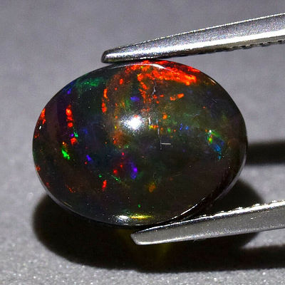 Black Opal Cabochon