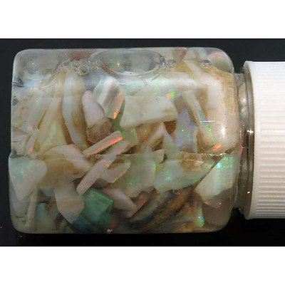 Jar Of Australian Opal