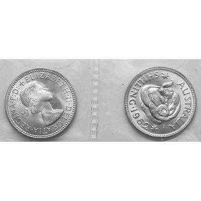 Australia: Silver Shillings 1962