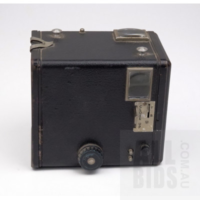 Vintage Kodak Brownie Six 20 and Junior Six 20 Cameras (2)