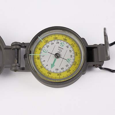 Replica Antique Marine Compass in Timber Box, Lensatic Compass and Princeton Bottom Timer (3)