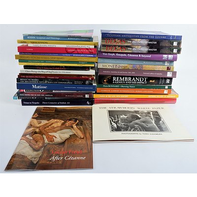 34  Books, Mostly Relating to Art Including 15 NGA Publications and More
