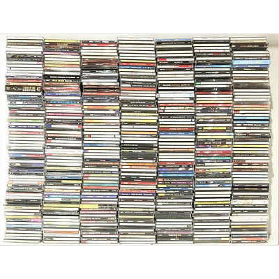 Quantity of Approximately 440 CDs Mostly Jazz, Classical and Popular Rock Including Elvis, The Beatles, The Rolling Stones and More