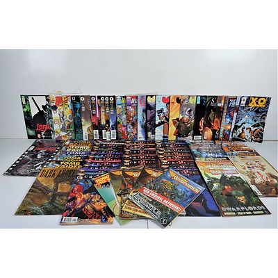 Quantity of Approximately 80 Comics Mostly Independent Labels from the 1990s Including Eternity, Image, Manga and More