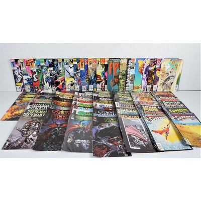 Quantity of Approximately 85 Comics Including Nomad, Spawn, Batman Vs Predator and More