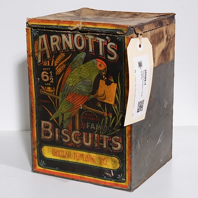 Vintage Arnotts 6 1/ lb Biscuit Tin