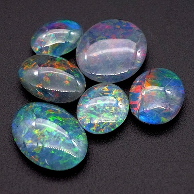 Collection of Black Opal Triplets