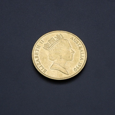 1990 RAM $5 Coin Australian Uncirculated Five Dollar Coin