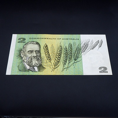 $2 1967 Coombs Randall Australian Two Dollar Banknote R82 FLD872886