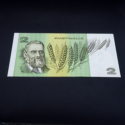 $2 1979 Knight Stone Australian Two Dollar Banknote R87 JYC732708