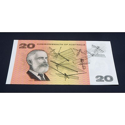 $20 1968 Phillips Randall Australian Twenty Dollar Banknote R403 XEN980221