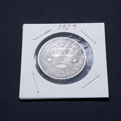 1927 Florin Australian Two Shilling Coin Parliament House Commemorative