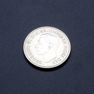 1951 Florin Australian Two Shilling Coin