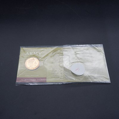 2001 RAM $1 Coin Australian Uncirculated One Dollar Coin Army Centenary Commemorative