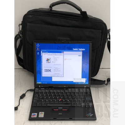 IBM ThinkPad X41 12-Inch Intel Pentium M 1.50GHz CPU Laptop