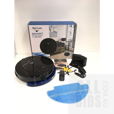 My Genie Smart X990 Pro Robot Vacuum For Parts Or Repair - Lot Of Two