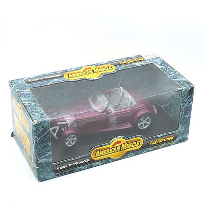 Boxed Ertl Collectables American Muscle 1:18 Plymouth Prowler