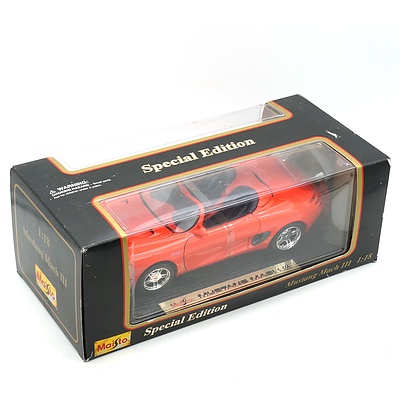 Boxed Maisto Special Edition 1:18 Mustang Mach III