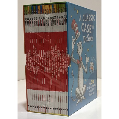 A Classic Case Of Dr Seuss - 20 Books In Sealed Packaging, Targus Contego 11.6 Inch Slipcase - Lot Of Three