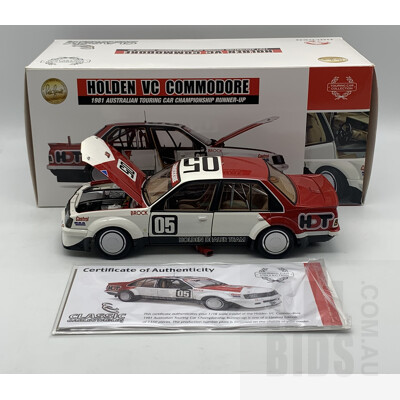 Classic Carlectables - 1981 Peter Brock Holden VC Commodore - 1:18 Scale Model Car