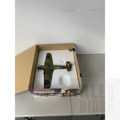 Boxed King and Country Battle of Britain Hurricane