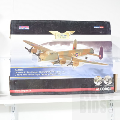 Boxed Corgi the Aviation Archive Lancaster B1 Day Bomber, Limited Edition 