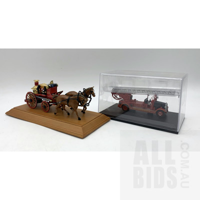 Oxford Commercials South Australian Ladder Truck And Corgi Horse And Carriage  - (2)