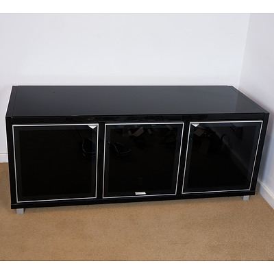 Tinted Glass Top Lowline Entertainment Unit