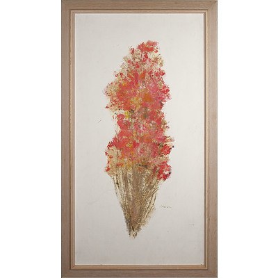 Revetta, Floral Still life, Oil on Canvas Board