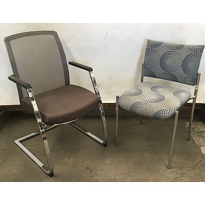 Reception Chairs - Lot Of Two