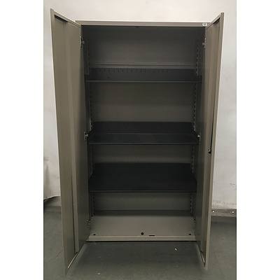 Metal Two Door Storage Cabinet