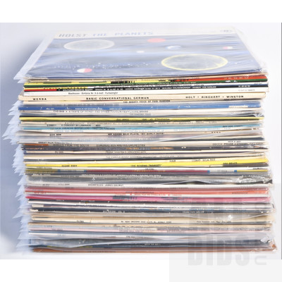 Quantity 59 Vinyl LP Records, Mostly Classical, Jazz and Big Band