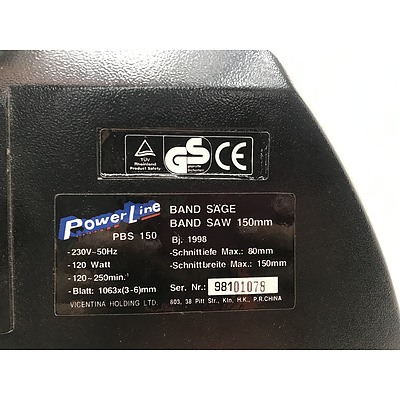 Power Line 150mm Band Saw