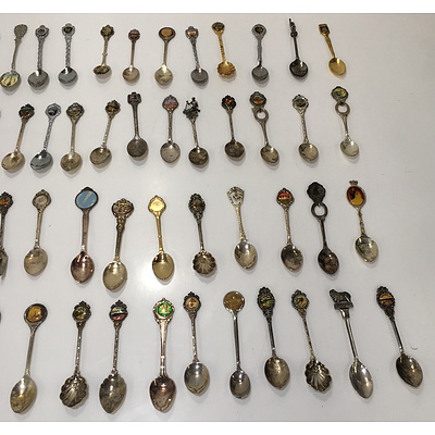 Collection Of Silver Plate Assorted Spoons