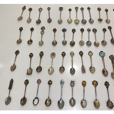 Collection Of Silver Plate Assorted Spoons