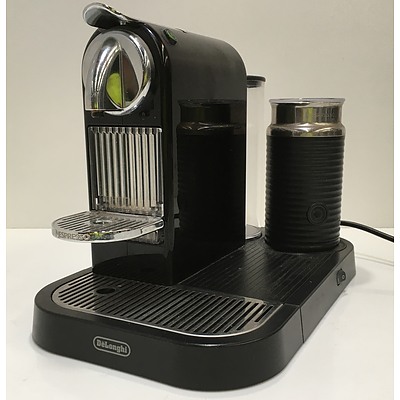 Delonghi Nespresso Citiz & Milk Coffee Machine With Pod Storage Rack