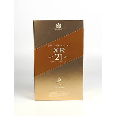 Johnnie Walker & Sons XR Aged 21 Years Blended Scotch Whiskey - Bottle JWK 70424 XR - 700ml in Presentation Box