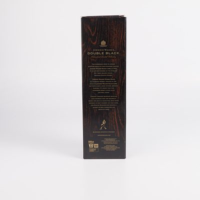Johnnie Walker Double Black Blended Scotch Whiskey - 700ml in Presentation Box