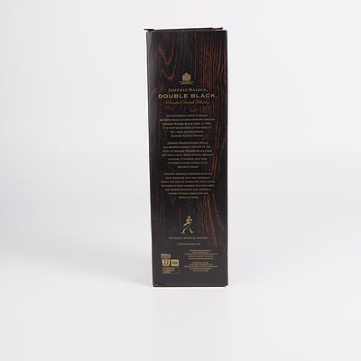 Johnnie Walker Double Black Blended Scotch Whiskey - 700ml in Presentation Box