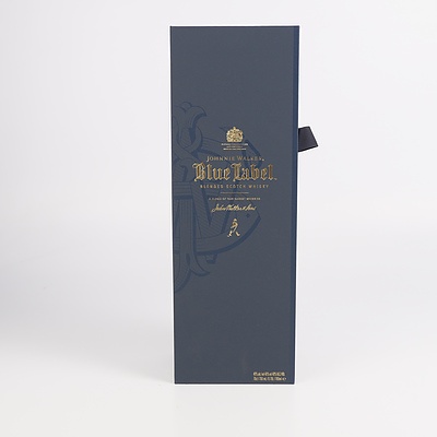 Johnnie Walker Blue Label Blended scotch Whiskey - Bottle No 74464 - 700ml in Presentation Case