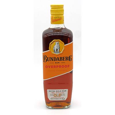 Bundaberg Overproof Extra Bold Rum - 700ml