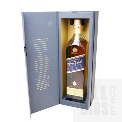 Johnnie Walker Blue Label Blended Scotch Whisky, Bottle No IC0 47739 - 700ml in Presentation Box