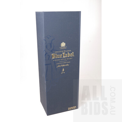 Johnnie Walker Blue Label Blended Scotch Whisky, Bottle No IC0 74422 - 700ml in Presentation Box