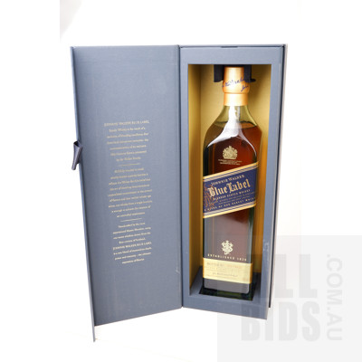 Johnnie Walker Blue Label Blended Scotch Whisky, Bottle No IC0 74422 - 700ml in Presentation Box