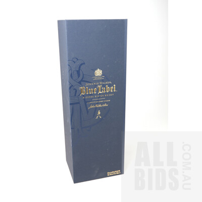 Johnnie Walker Blue Label Blended Scotch Whisky, Bottle No IC0 74428 - 700ml in Presentation Box