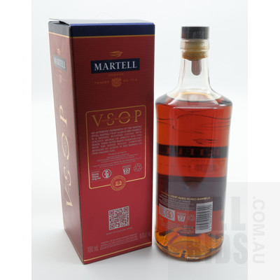 Martell VSOP Cognac Aged in Red Barrels 700ml in Presentation Box