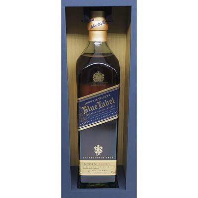 Johnnie Walker Blue Label Blended Scotch Whisky, Bottle No IC0 49474 - 700ml in Presentation Box