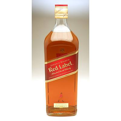 Johnnie Walker Red Label Blended Scotch Whiskey  - 3 Liters